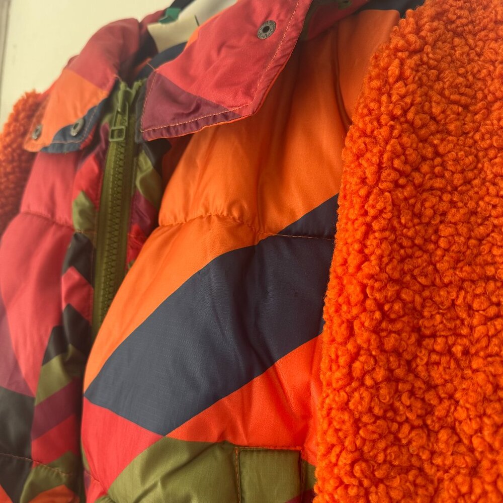 FARM Rio Multicolor Geometric Puffer Jacket - Picture 6 of 6